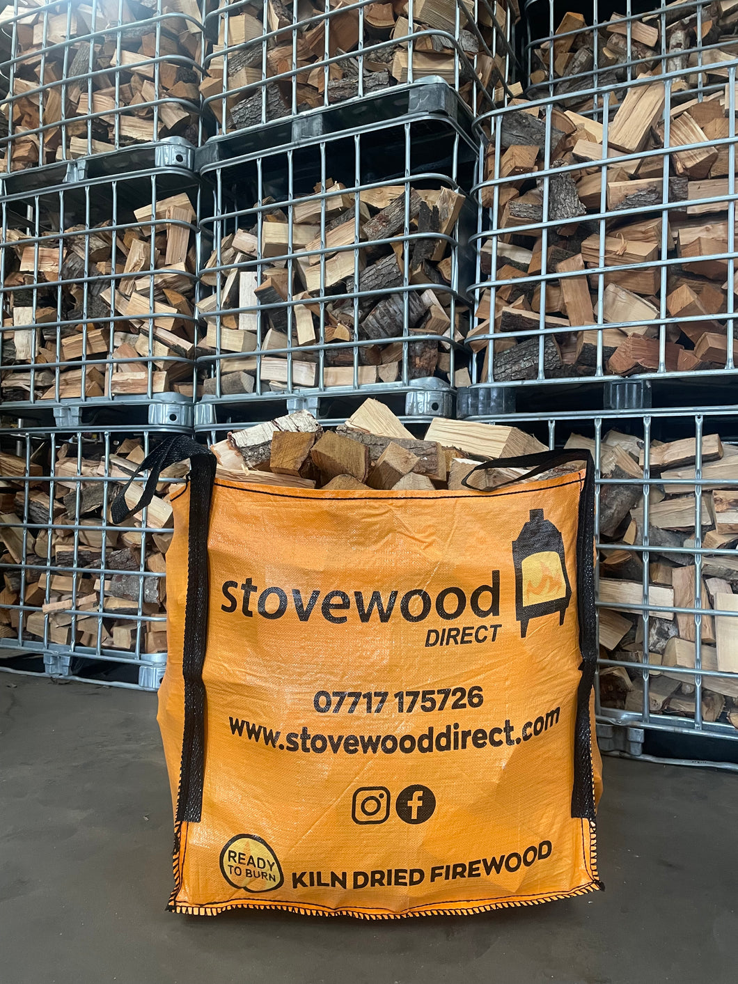 **TEMPORARILY SOLD OUT** 
Kiln Dried Mixed Hardwood Jumbo Bag